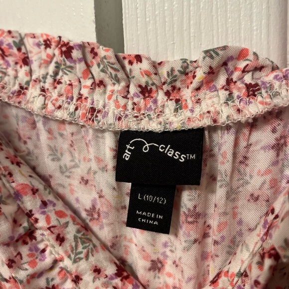 Adorable Girls Art Class Hi Low Romper Sz L  10/12 - Picture 5 of 16